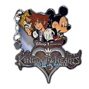 Disney Kingdom Hearts Mickey Mouse HD 2.5 Remix Square Enix Collector’s Pin